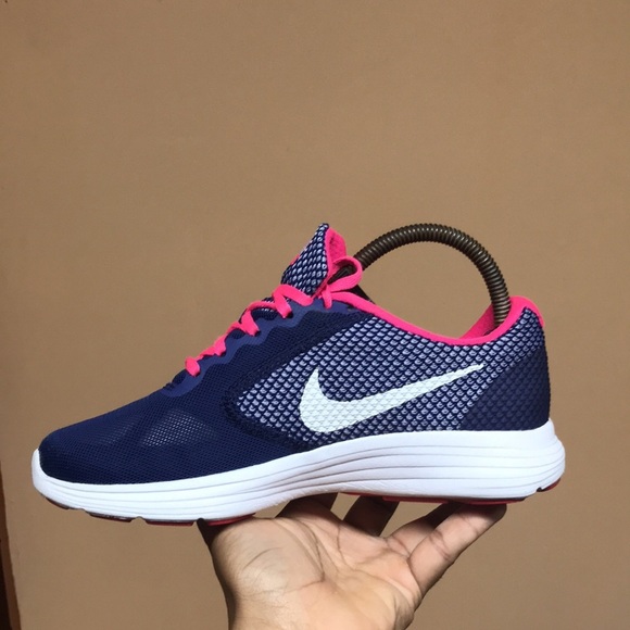 Nike Revolution 3 Womens Athletic Sneakers “Purple/Pink/White” - Picture 5 of 13